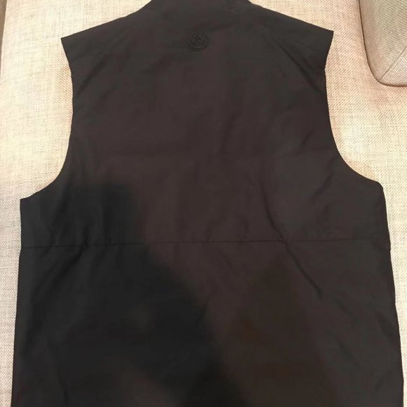Moncler Men's Half-Zip Gilet Light Down Vest 5 2XL - Picture 11 of 12